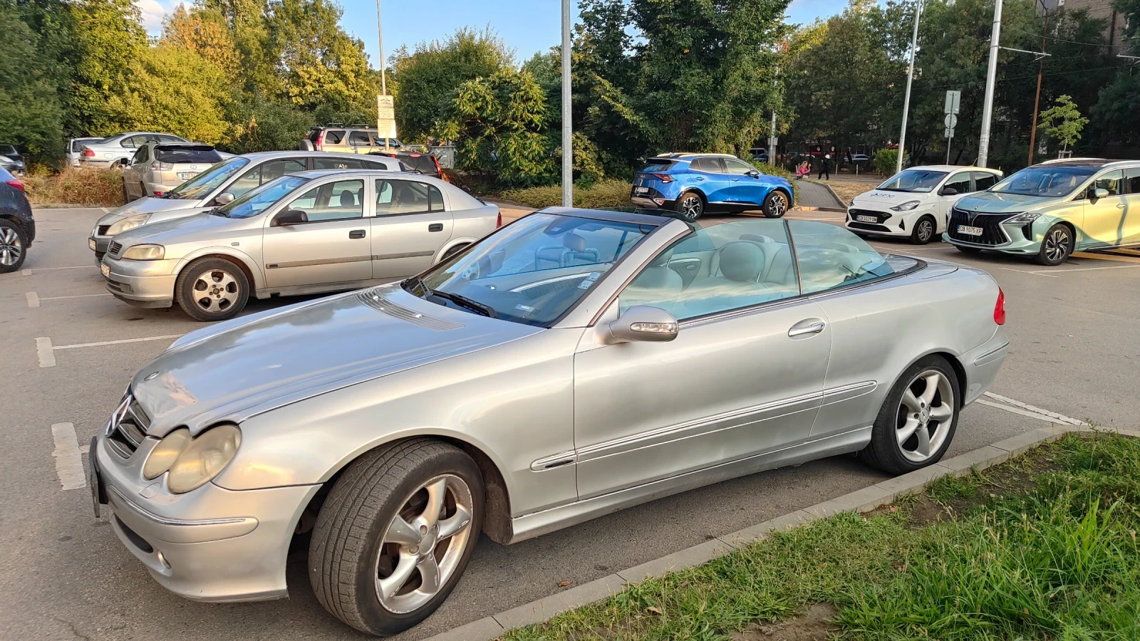 Mercedes-Benz CLK 3.2 LPG cabrio, снимка 5 - Автомобили и джипове - 55661520