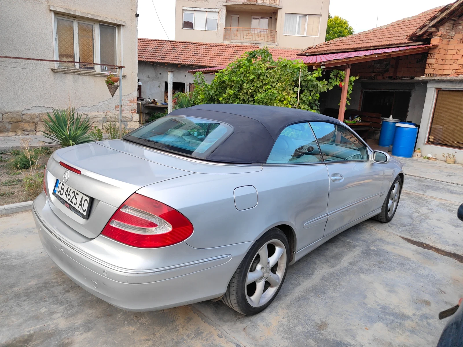 Mercedes-Benz CLK 3.2 LPG cabrio, снимка 13 - Автомобили и джипове - 55661520
