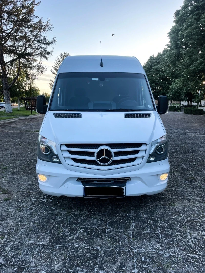 Mercedes-Benz Sprinter 316 Дълга база, Климатик, ТОП!, снимка 1 - Бусове и автобуси - 47412211