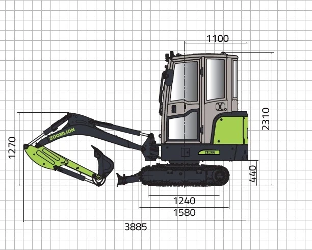 Багер ZOOMLION ZE20G - изображение 2