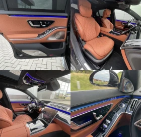 Mercedes-Benz S 400 S400d 4Matic Long AMG 4d Burmester Pano, снимка 12