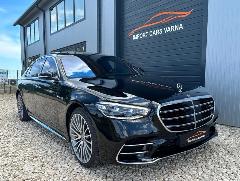 Mercedes-Benz S 400 S400d 4Matic Long AMG 4d Burmester Pano, снимка 3 - Автомобили и джипове - 47914398