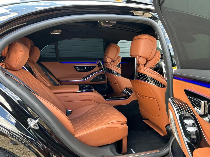 Mercedes-Benz S 400 S400d 4Matic Long AMG 4d Burmester Pano, снимка 13 - Автомобили и джипове - 47914398