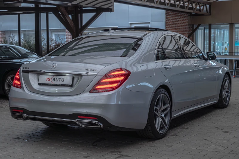 Mercedes-Benz S 560 AMG/4Matic/Burmester/360Камера/Обдухване, снимка 6 - Автомобили и джипове - 48973939