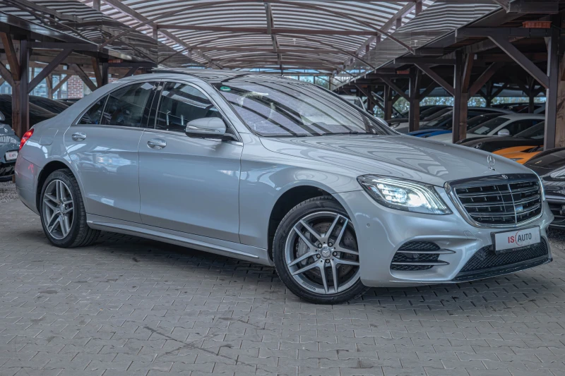 Mercedes-Benz S 560 AMG/4Matic/Burmester/360Камера/Обдухване, снимка 2 - Автомобили и джипове - 48973939