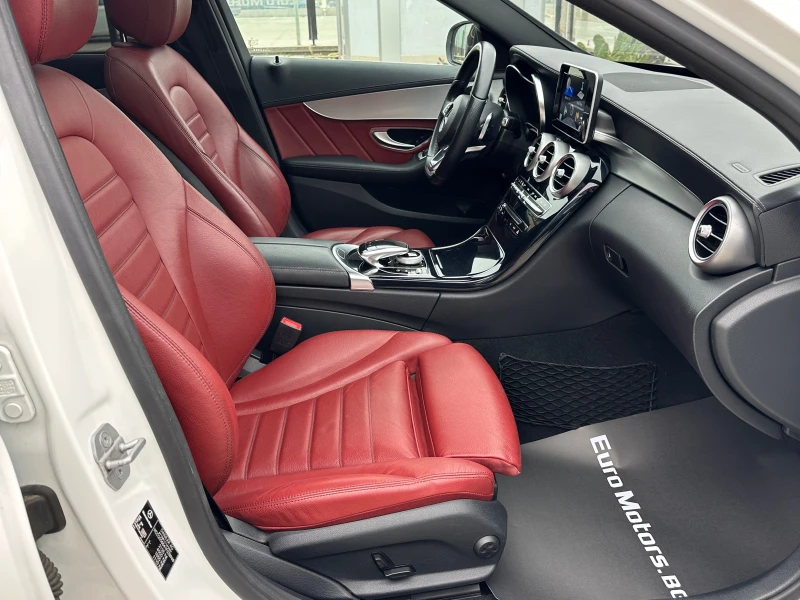 Mercedes-Benz C 220 d, AMG LINE, EXCLUSIVE, PANORAMA, CAMERA, СЕРВИЗНА, снимка 10 - Автомобили и джипове - 52442197