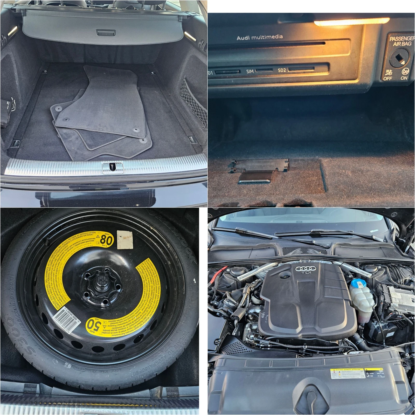 Audi A4 2.0TDI/150кс/АВТОМАТ/ПЕРФЕКТНА/ | Mobile.bg — изображение 15