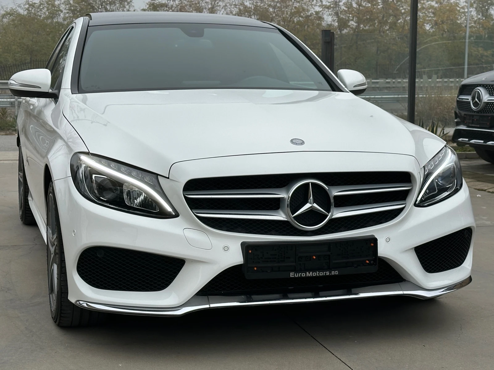 Mercedes-Benz C 220 d, AMG LINE, EXCLUSIVE, PANORAMA, CAMERA, СЕРВИЗНА - изображение 3