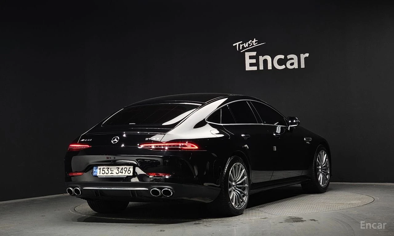 Mercedes-Benz GT 43 AMG 4MATIC* BURMESTER* DISTRONIC* 360* ХЕДЪП* , снимка 3 - Автомобили и джипове - 55465970