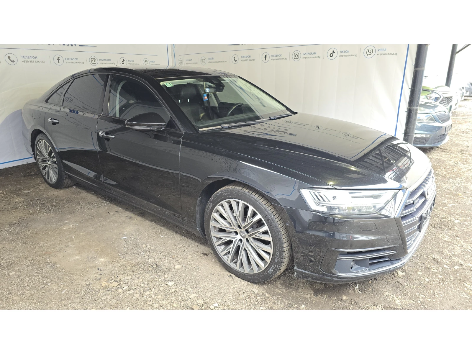 Audi A8 | QUATTRO* HEAD-UP* 360 CAM* ПОДГРЕВ* ВАКУМ* , снимка 3 - Автомобили и джипове - 56269743