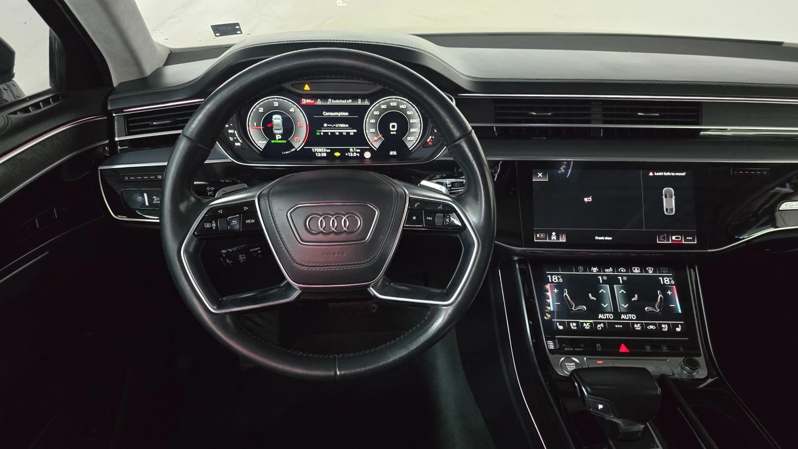 Audi A8 | QUATTRO* HEAD-UP* 360 CAM* ПОДГРЕВ* ВАКУМ* , снимка 9 - Автомобили и джипове - 56269743