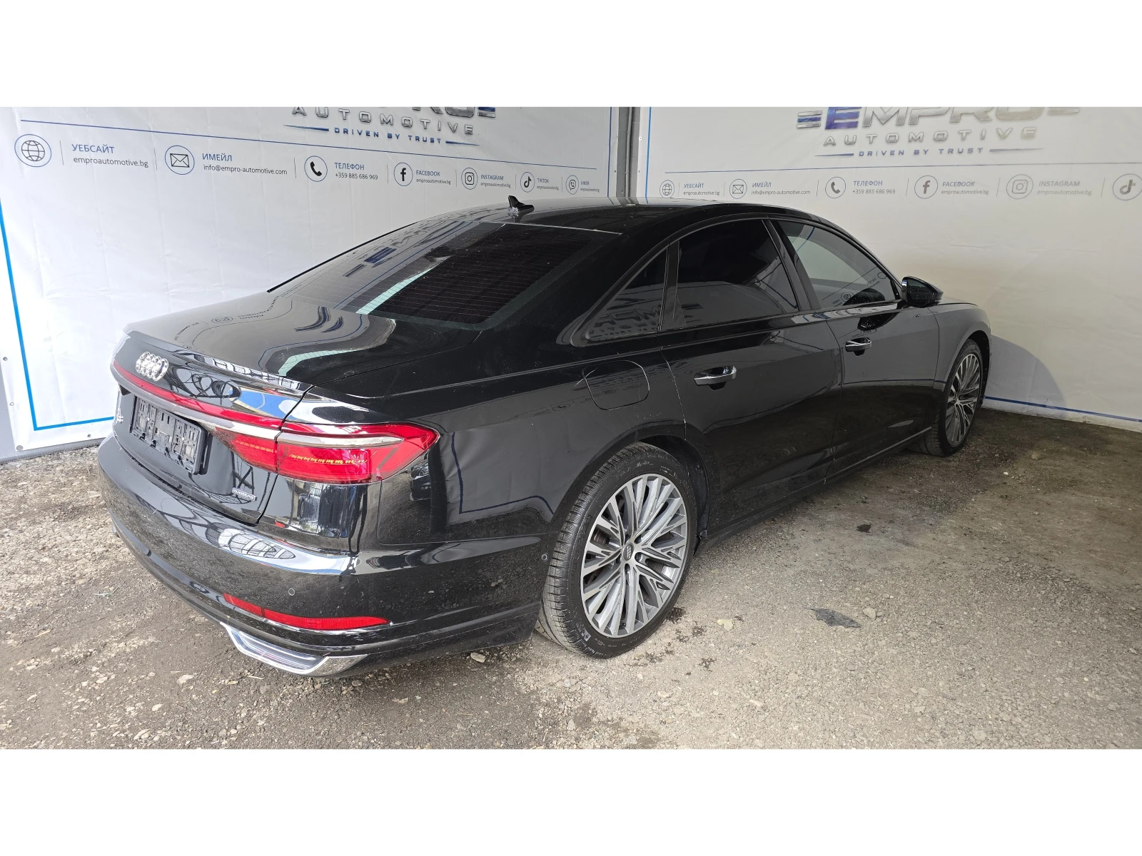 Audi A8 | QUATTRO* HEAD-UP* 360 CAM* ПОДГРЕВ* ВАКУМ* , снимка 4 - Автомобили и джипове - 56269743
