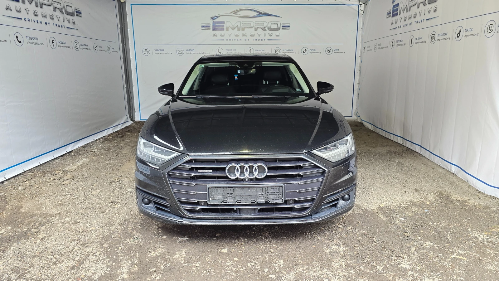 Audi A8 | QUATTRO* HEAD-UP* 360 CAM* ПОДГРЕВ* ВАКУМ* , снимка 2 - Автомобили и джипове - 56269743