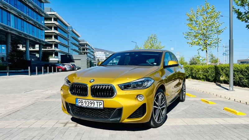 BMW X2 M Sport 20d xDrive + зимни гуми , снимка 1 - Автомобили и джипове - 47939746