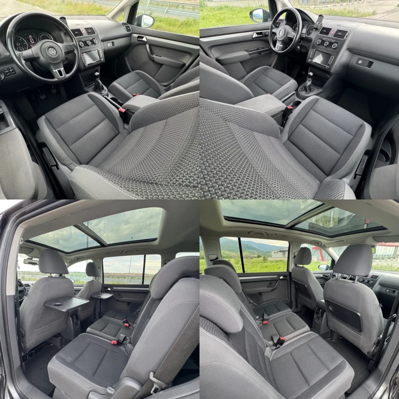 VW Touran 2.0 TDI / NAVI / PANORAMA / PODGREV / PARKTRONIC , снимка 11 - Автомобили и джипове - 50464274