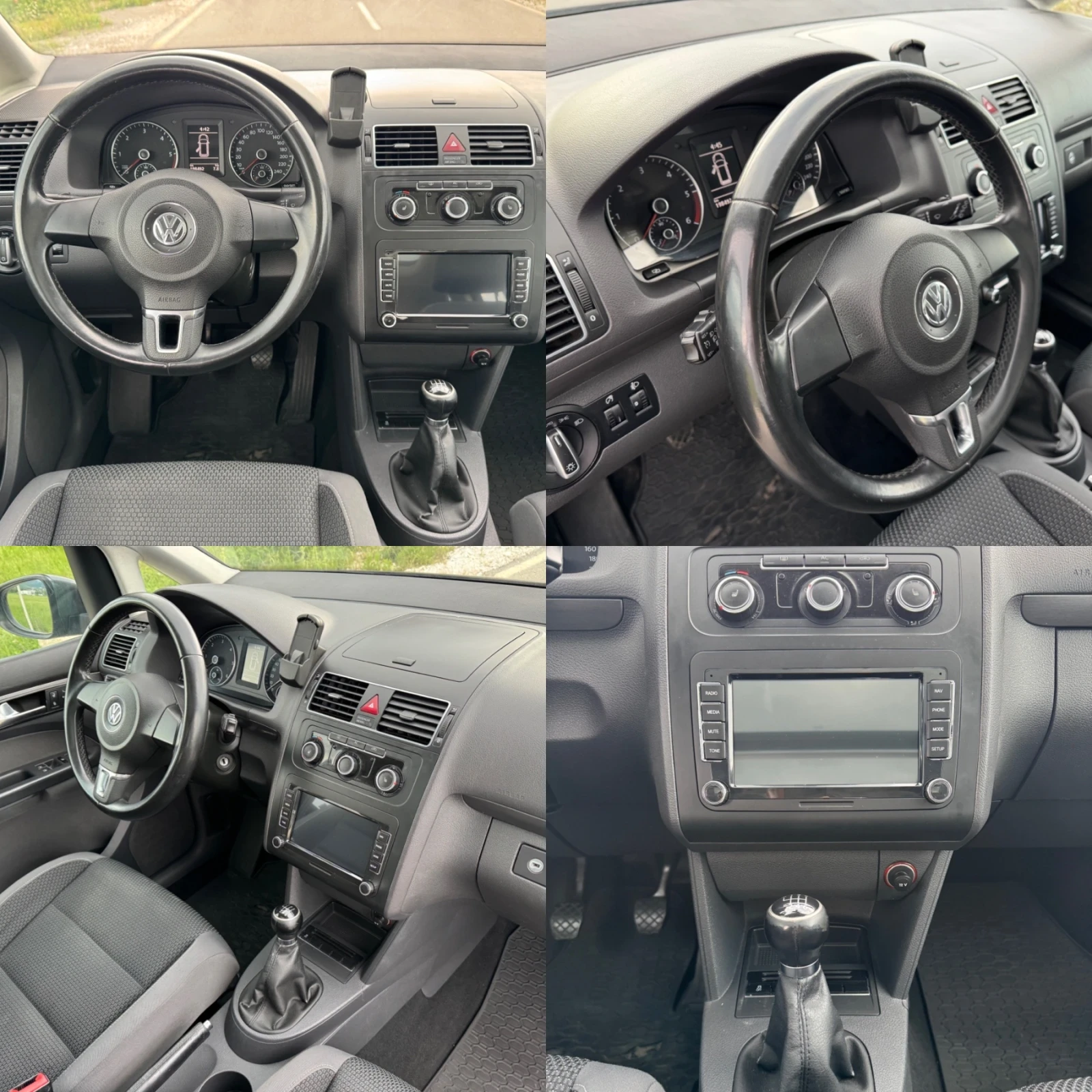 VW Touran 2.0 TDI / NAVI / PANORAMA / PODGREV / PARKTRONIC  | Mobile.bg   14