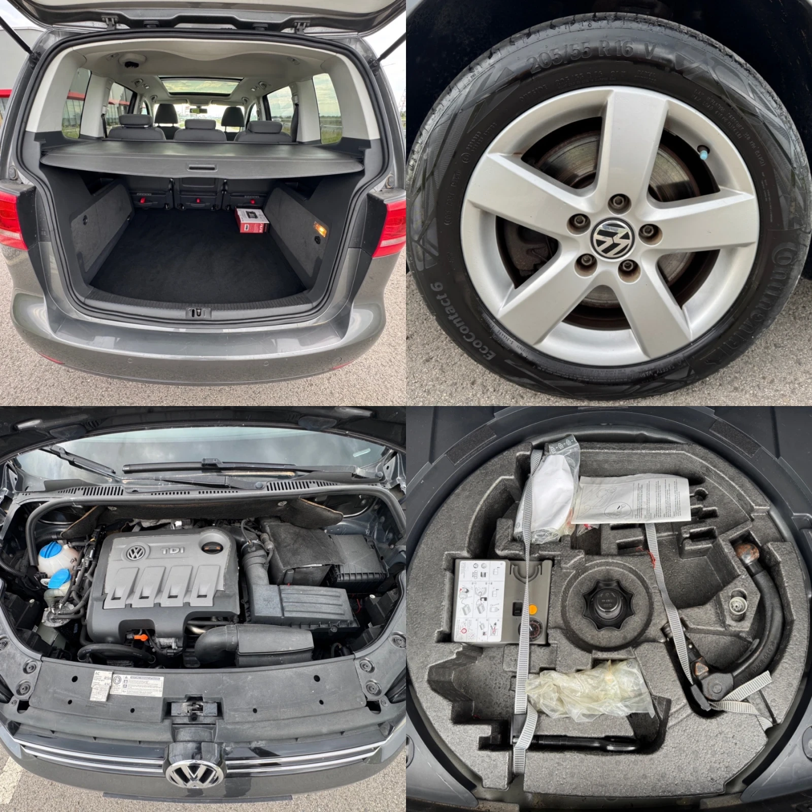 VW Touran 2.0 TDI / NAVI / PANORAMA / PODGREV / PARKTRONIC  | Mobile.bg   17