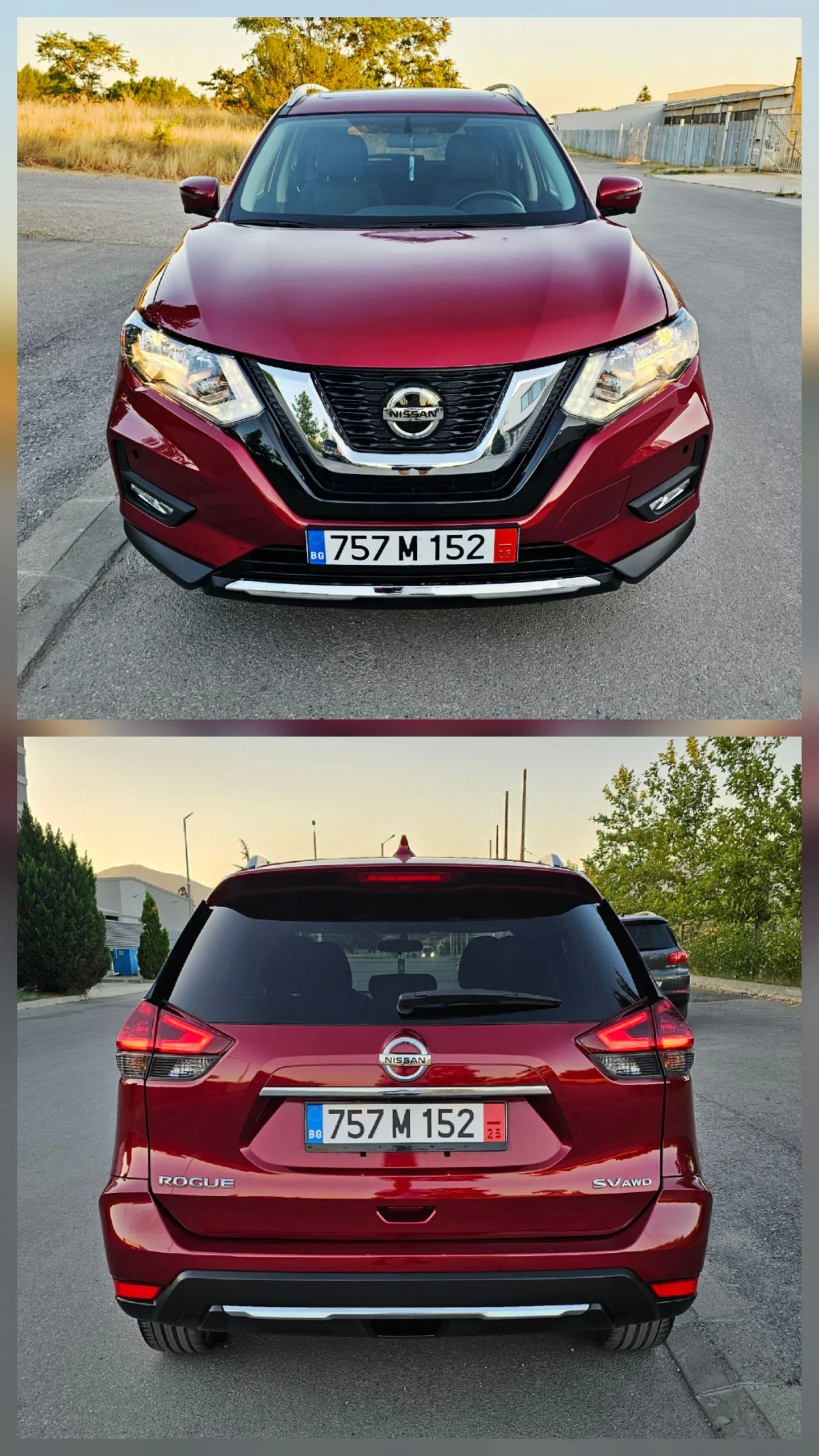 Nissan X-trail Rogue 2.5SV AWD 360* Камери KeyLess/Go Панорама  - изображение 5