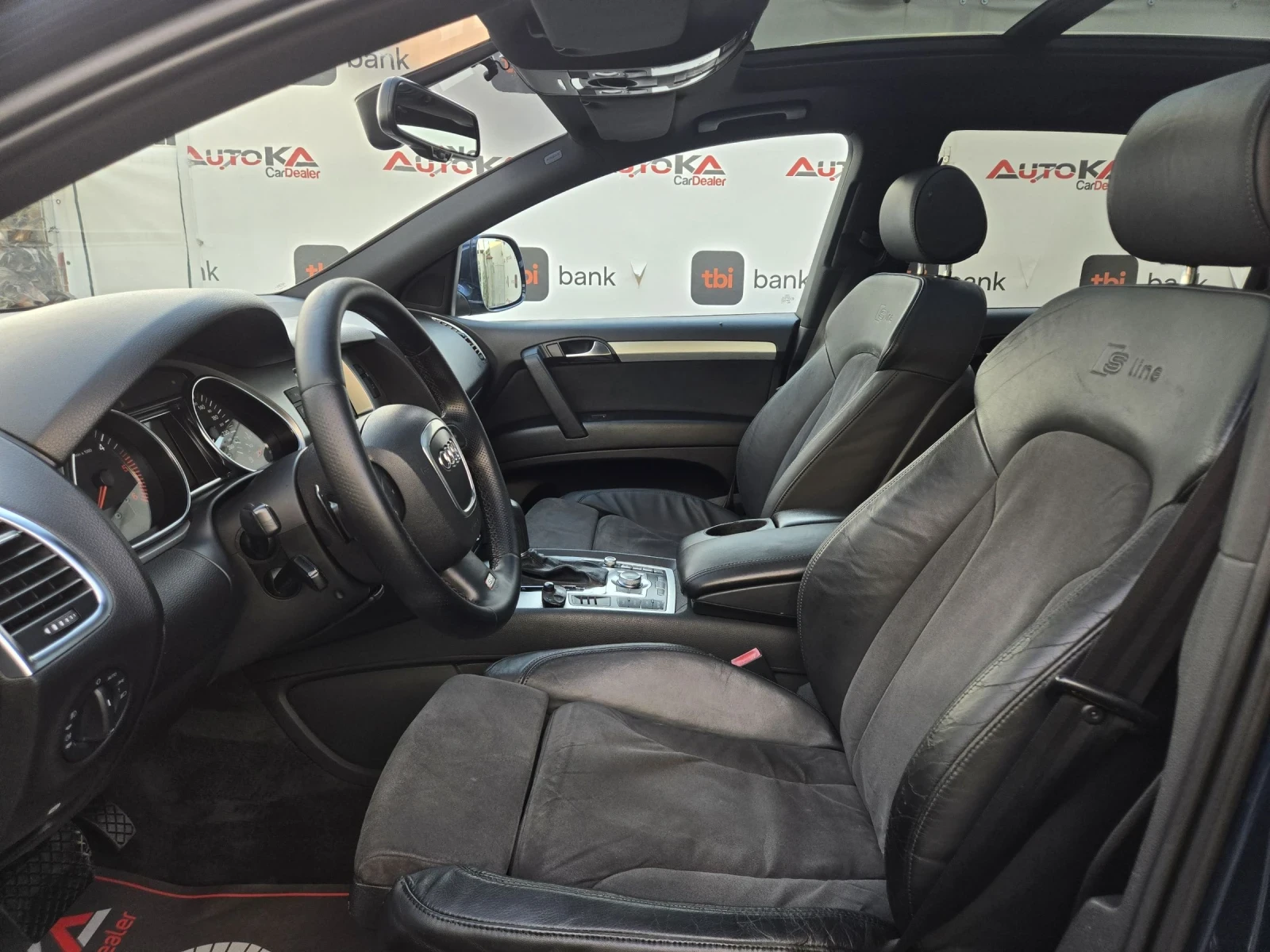 Audi Q7 3.0TDI-233кс= 7МЕСТА= S-Line= ПАНОРАМА= BOSE= КСЕН, снимка 7 - Автомобили и джипове - 56330968