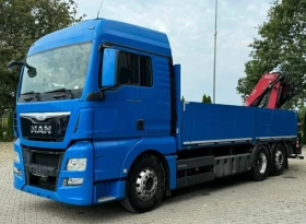 Man Tgx Камион с кран Fassi, снимка 2 - Камиони - 53623834