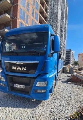 Man Tgx Камион с кран Fassi