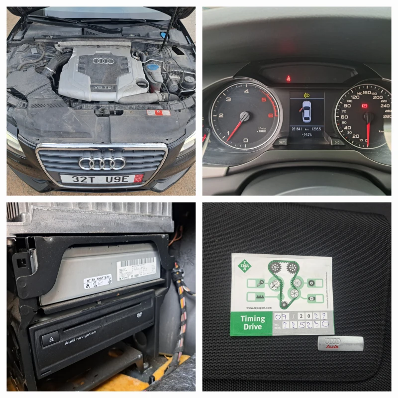 Audi A4 3.0TDI QUATTRO 4х4* 239к.с.* РЪЧКА* СЕДАН , снимка 16 - Автомобили и джипове - 49748939