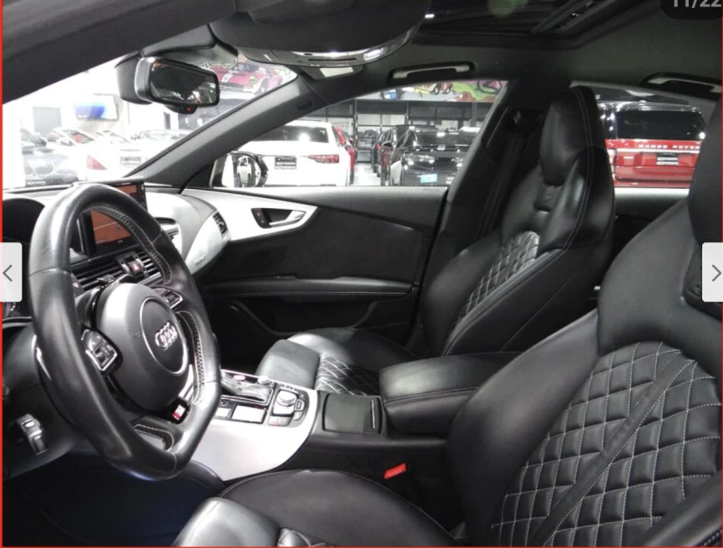 Audi S7 MATRIX* BOSE* 360КАМЕРА* АЛКАНТАРА* LANE* ASSIST* , снимка 12 - Автомобили и джипове - 52794846