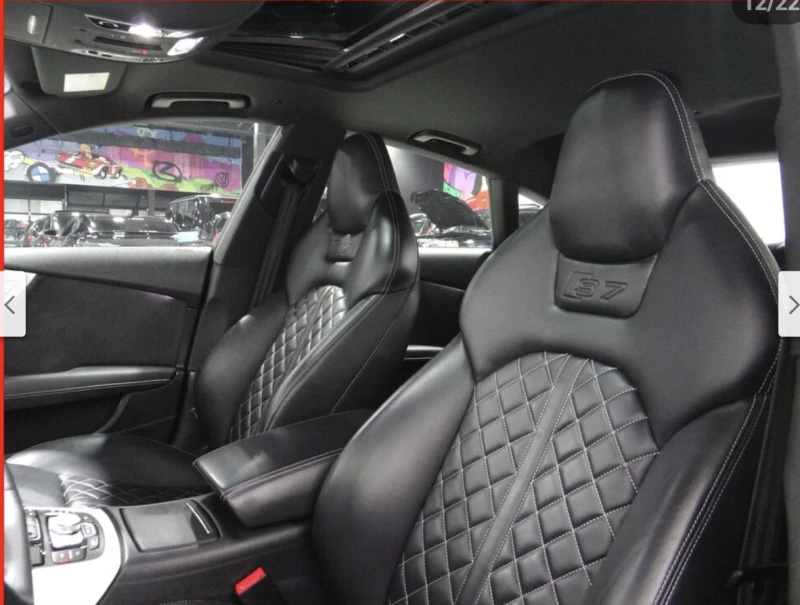 Audi S7 MATRIX* BOSE* 360КАМЕРА* АЛКАНТАРА* LANE* ASSIST* , снимка 14 - Автомобили и джипове - 52794846