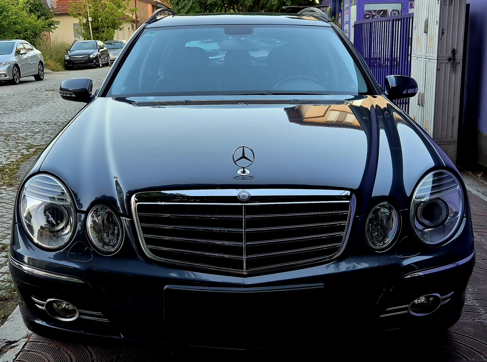 Mercedes-Benz E 200 2.0i-kompressor-AVANTGARDE-navi-avtomat-нов, снимка 5 - Автомобили и джипове - 55287357
