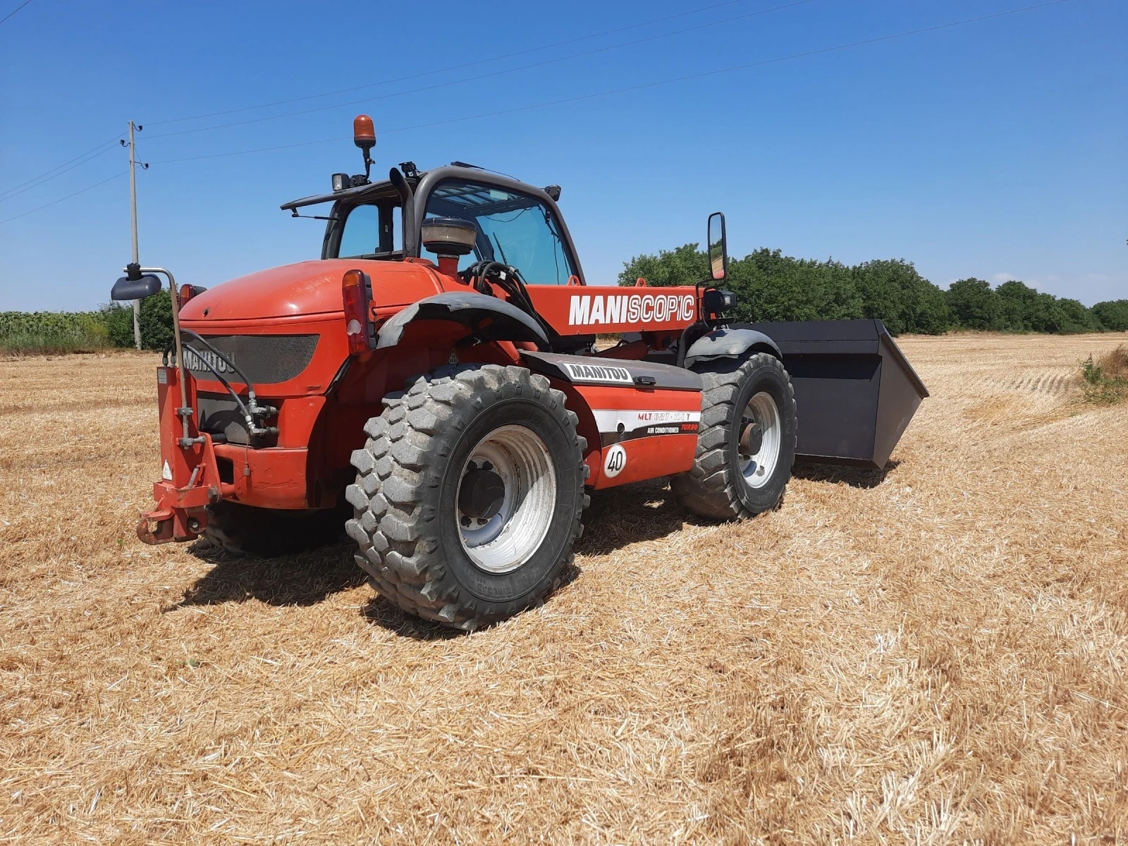 Телескопичен товарач Manitou MLT 627T - изображение 6