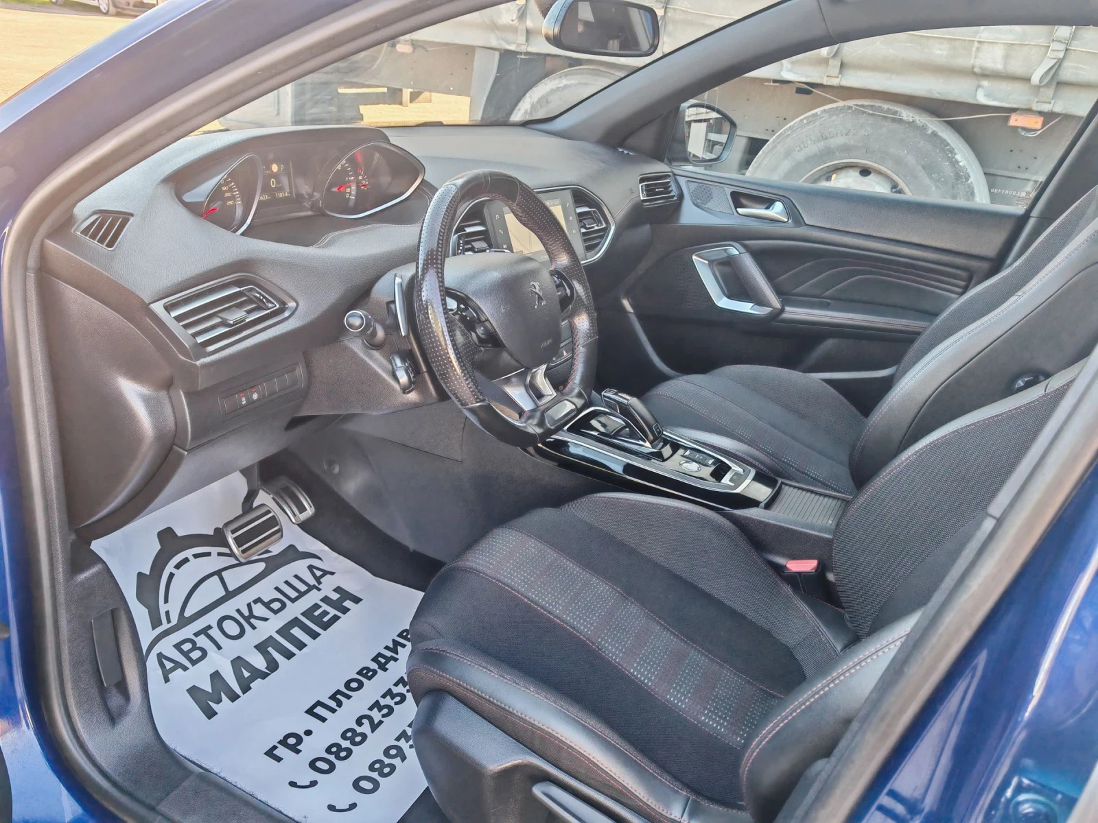 Peugeot 308 GTline, 1.5HDI-130к.с., АВТОМАТ-8скорости, ЕВРО-6D | Mobile.bg — изображение 11