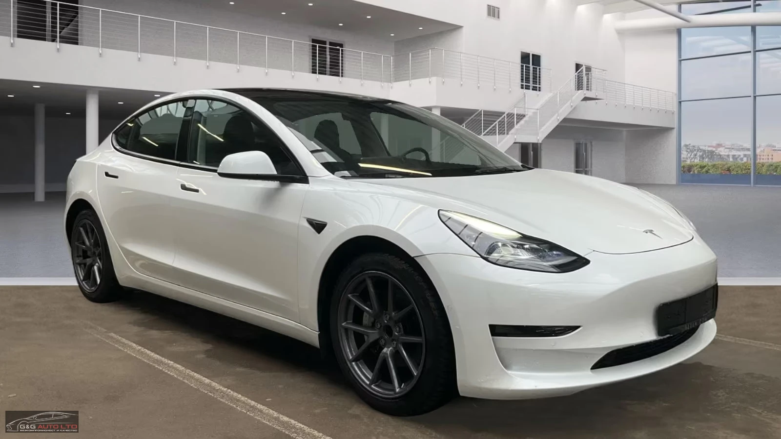 Tesla Model 3 CAM/325hp/60kWh/TERMOPUMP/NAVI/LED/268z, снимка 3 - Автомобили и джипове - 54108014