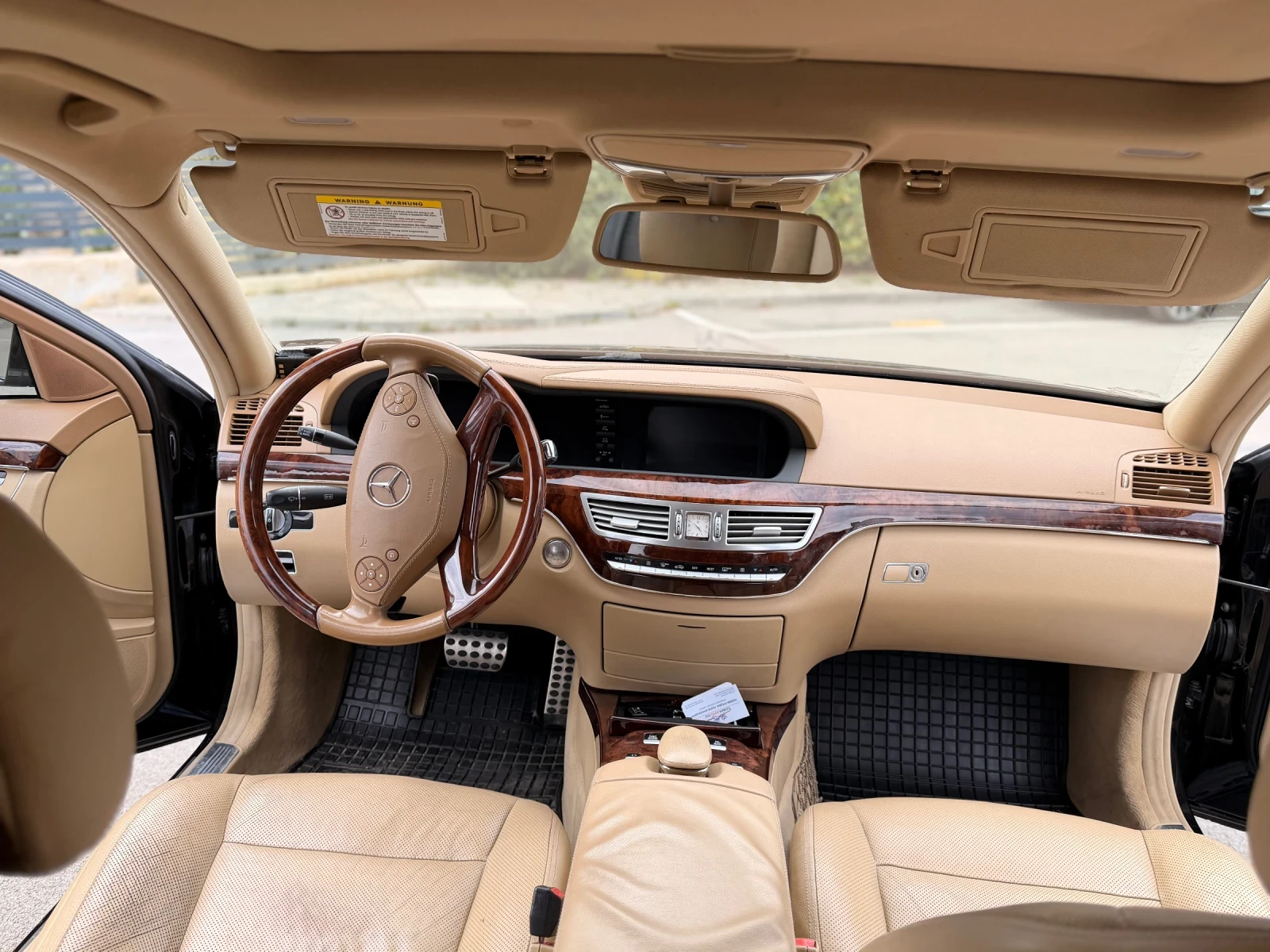 Mercedes-Benz S 550 Заден дифузер и брабус гърнета , снимка 6 - Автомобили и джипове - 54176327