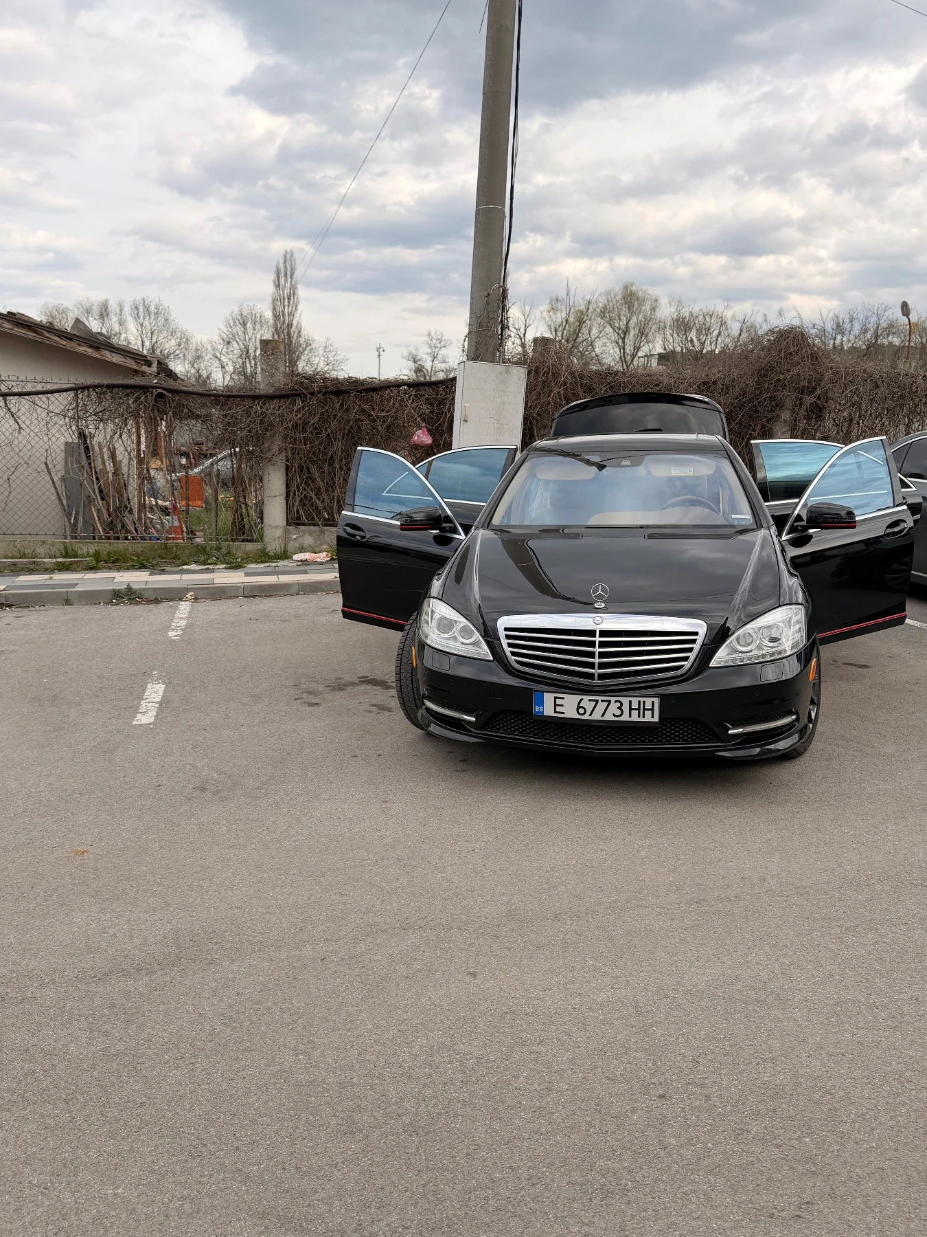 Mercedes-Benz S 550 Заден дифузер и брабус гърнета , снимка 4 - Автомобили и джипове - 54176327