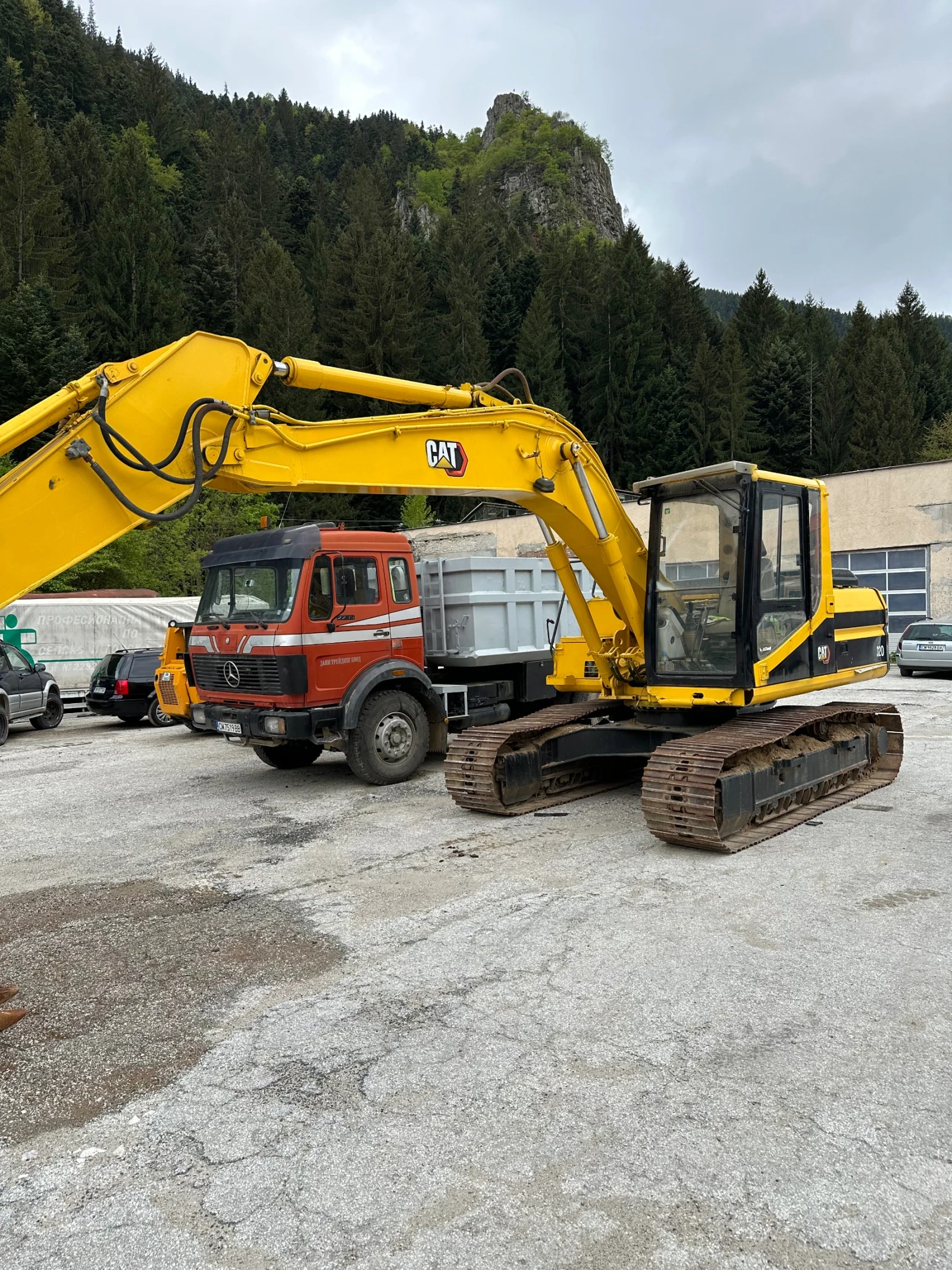 Багер Caterpillar 317, снимка 1