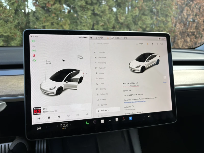 Tesla Model 3 Long Range AWD PERFORMANCE, снимка 10 - Автомобили и джипове - 52875145