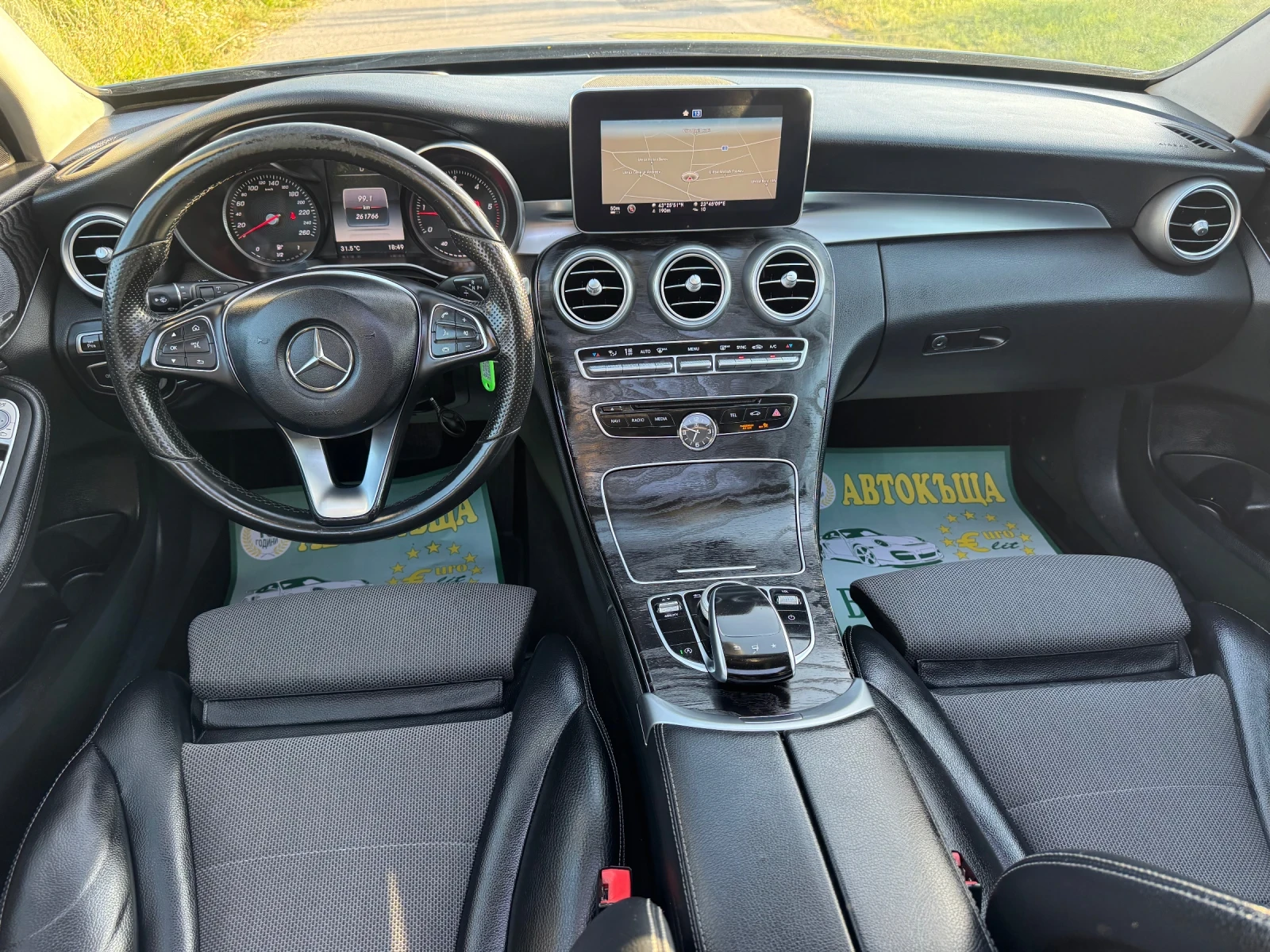 Mercedes-Benz C 220 AMG;:PREMIUM::PANORAMA;:FULL EKSTRI:;TOPPPP, снимка 11 - Автомобили и джипове - 55156698