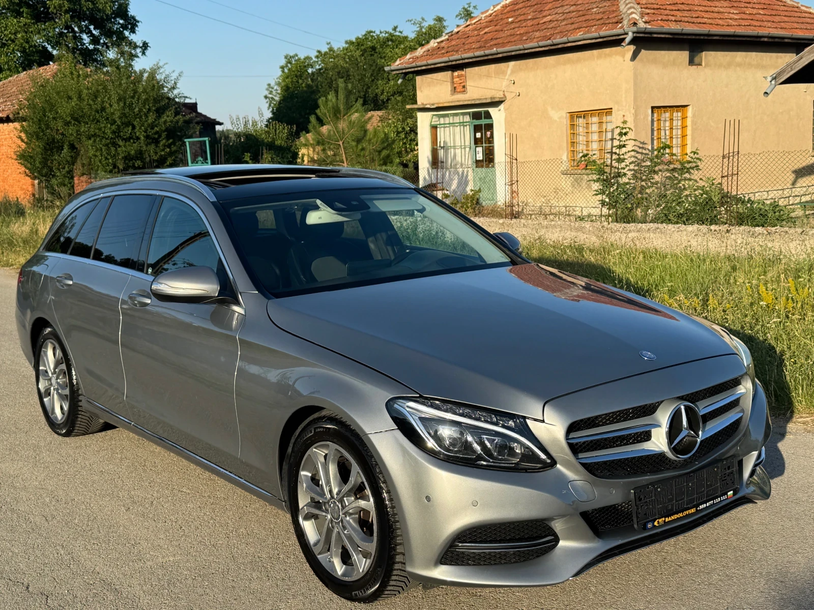 Mercedes-Benz C 220 AMG;:PREMIUM::PANORAMA;:FULL EKSTRI:;TOPPPP, снимка 2 - Автомобили и джипове - 55156698