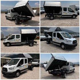 Ford Transit Самосвал-Евро6-КЛИМАТИК-7местен-3.5т-Б-кат!!, снимка 11
