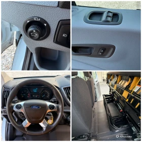 Ford Transit Самосвал-Евро6-КЛИМАТИК-7местен-3.5т-Б-кат!!, снимка 16