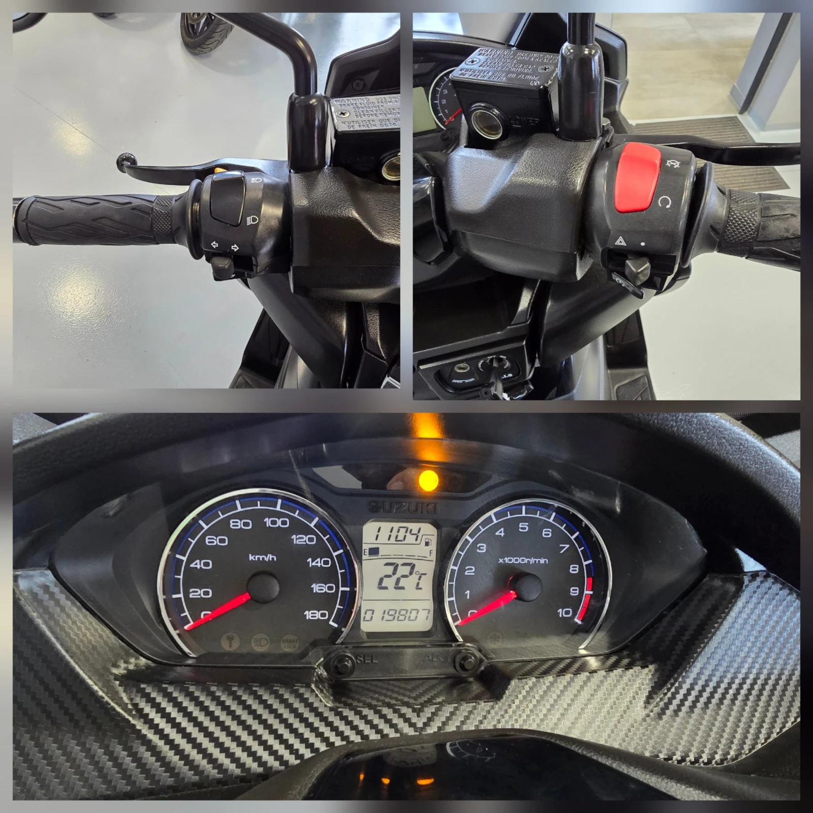 Suzuki Burgman 400ie, ABS, 2017. | Mobile.bg   13