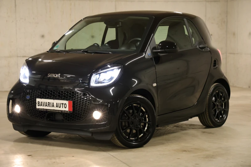 Smart Fortwo EQ Prime, Brabus, Панорама, LED, Navi, Кожа, снимка 1 - Автомобили и джипове - 48848469