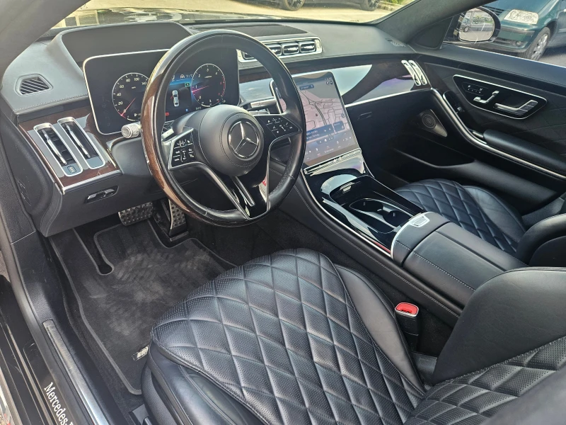 Mercedes-Benz S 400 d///AMG/LONG/4x4/FULL/Гаранция!!!, снимка 9 - Автомобили и джипове - 50304221