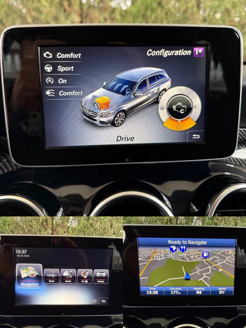 Mercedes-Benz C 220 CDI AMG Line , снимка 15 - Автомобили и джипове - 53386412