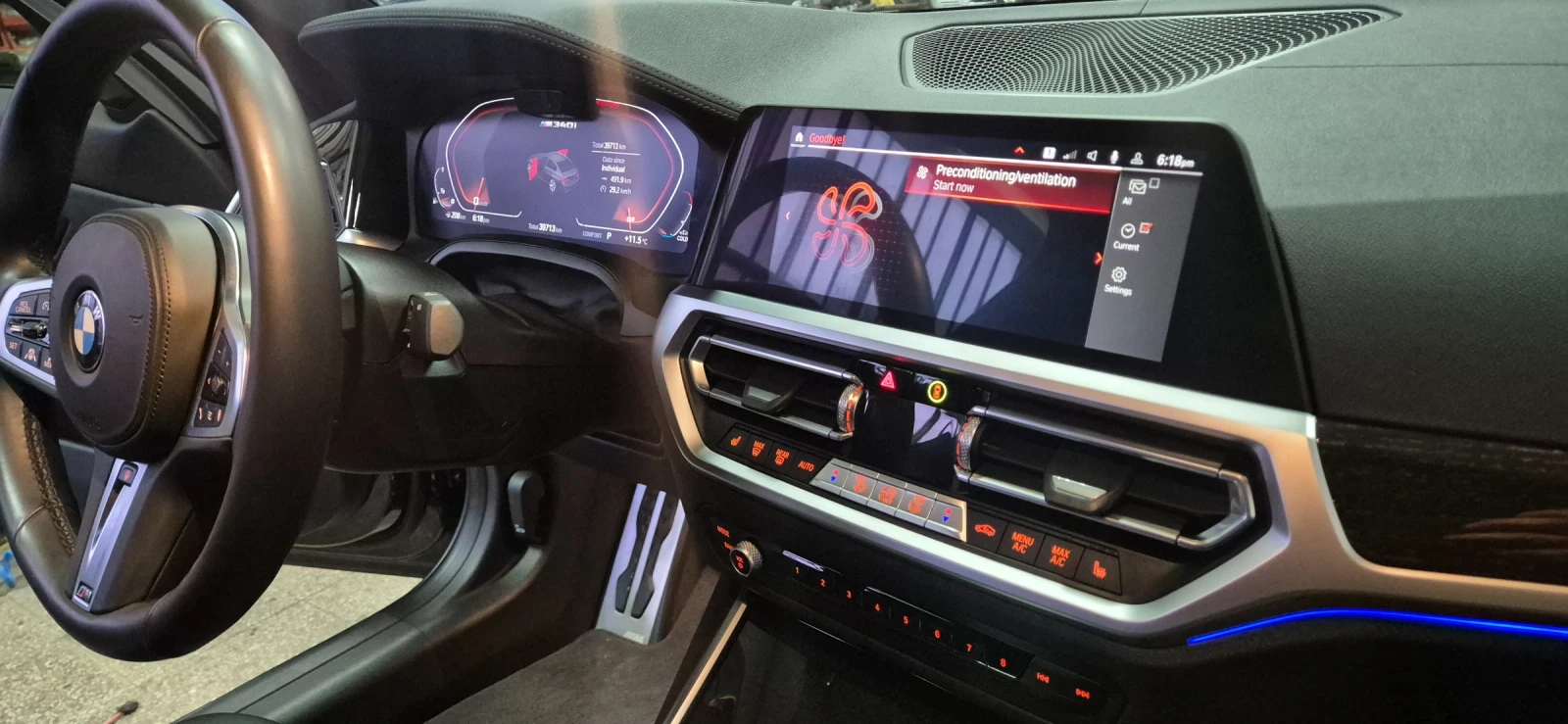 BMW 340 M340i RWD Mild hybrid, снимка 14 - Автомобили и джипове - 53618151