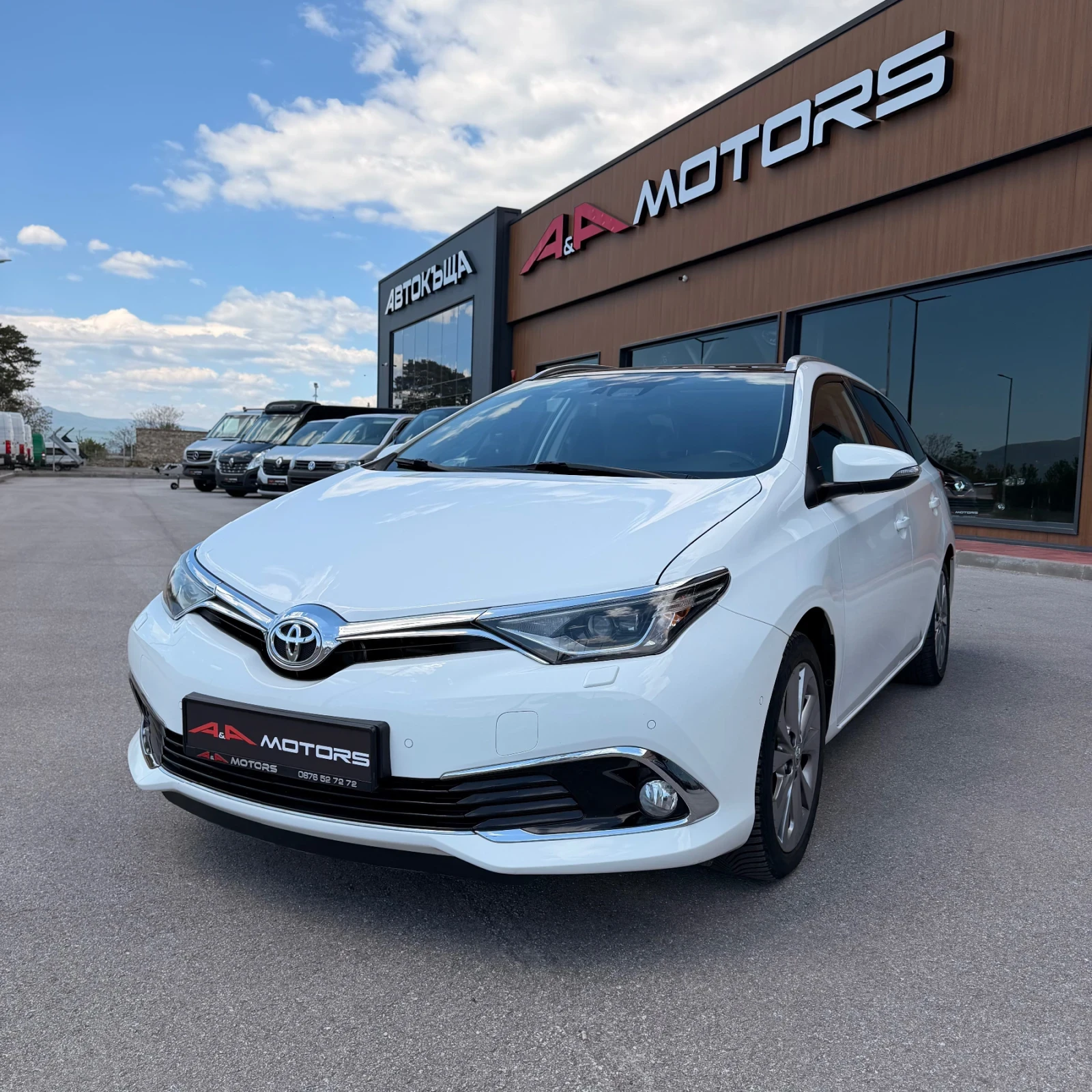 Toyota Auris 116к.с.;ПАНОРАМА;ПОДГРЕВ;ДИСТРОНИК;Keyless-Go