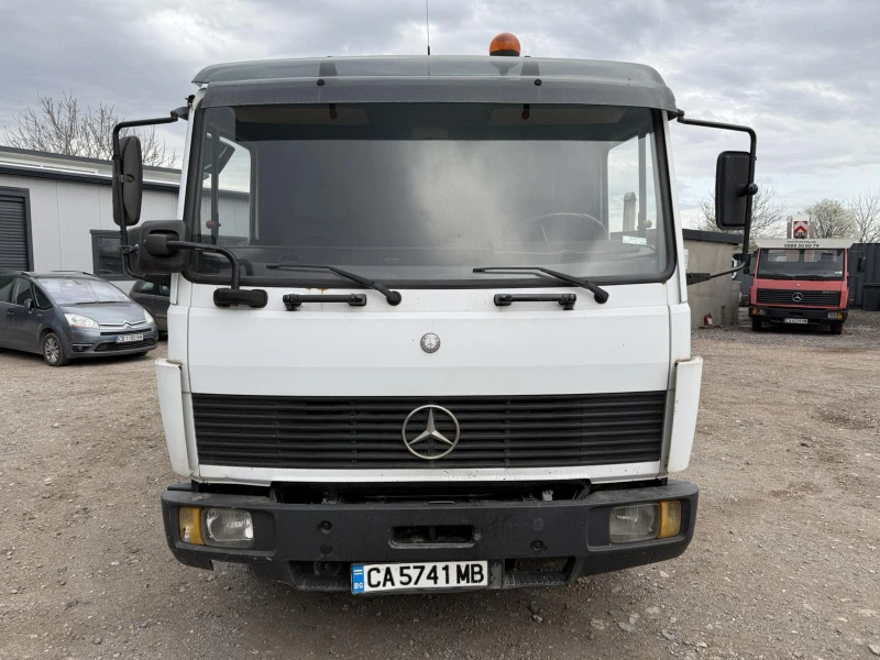 Mercedes-Benz 1114 Бордови с кран