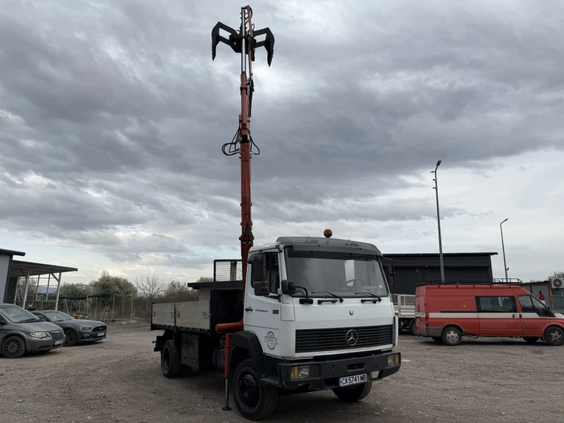Mercedes-Benz 1114 Бордови с кран, снимка 11 - Камиони - 51944238