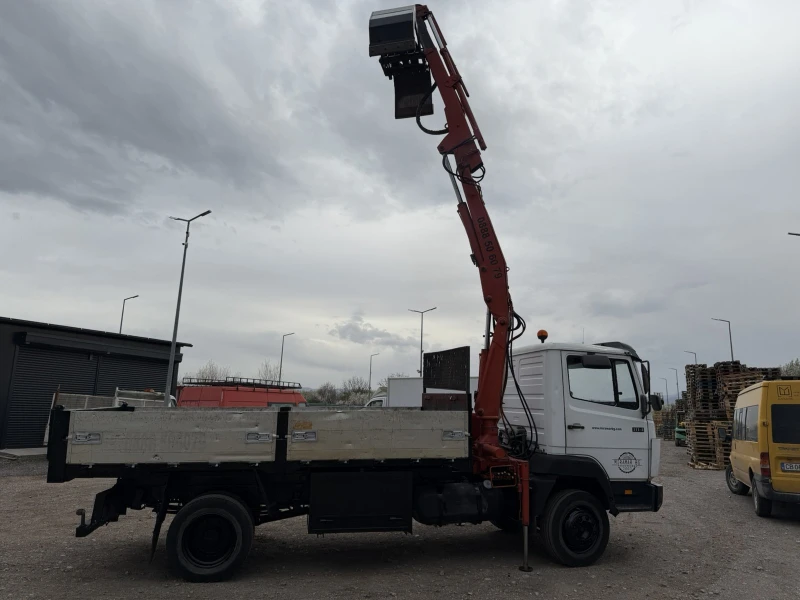 Mercedes-Benz 1114 Бордови с кран, снимка 12 - Камиони - 51944238