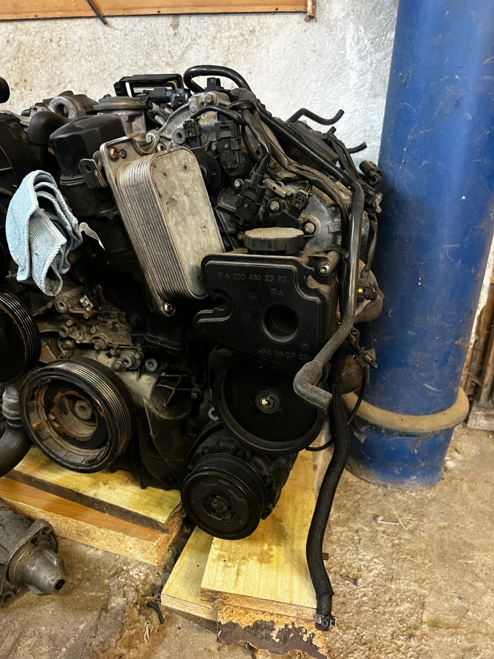 Двигател на части за Mercedes CLS 350 W219 , снимка 3 - Части - 54494808